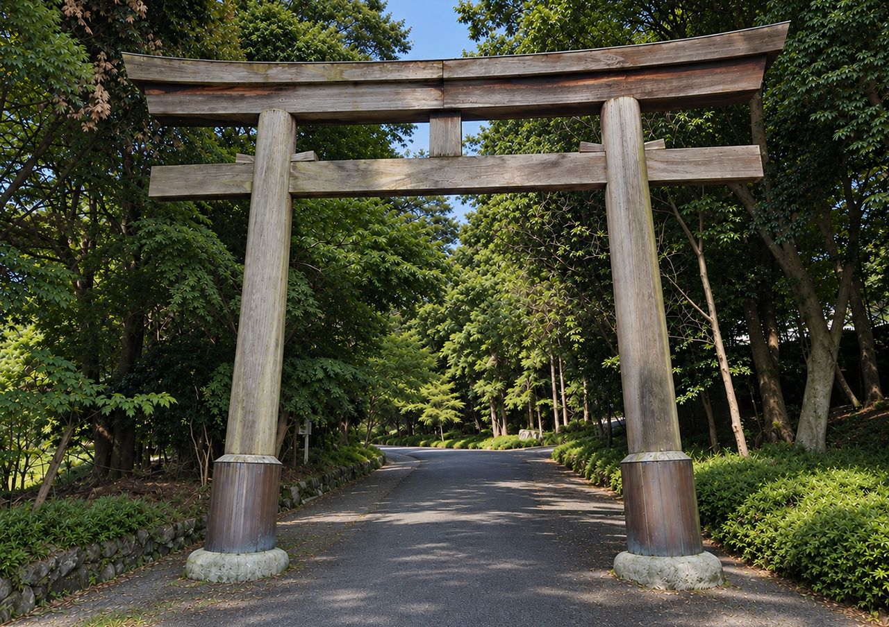 近江神宮 北鳥居