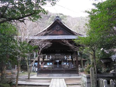 関蝉丸神社 下社 拝殿