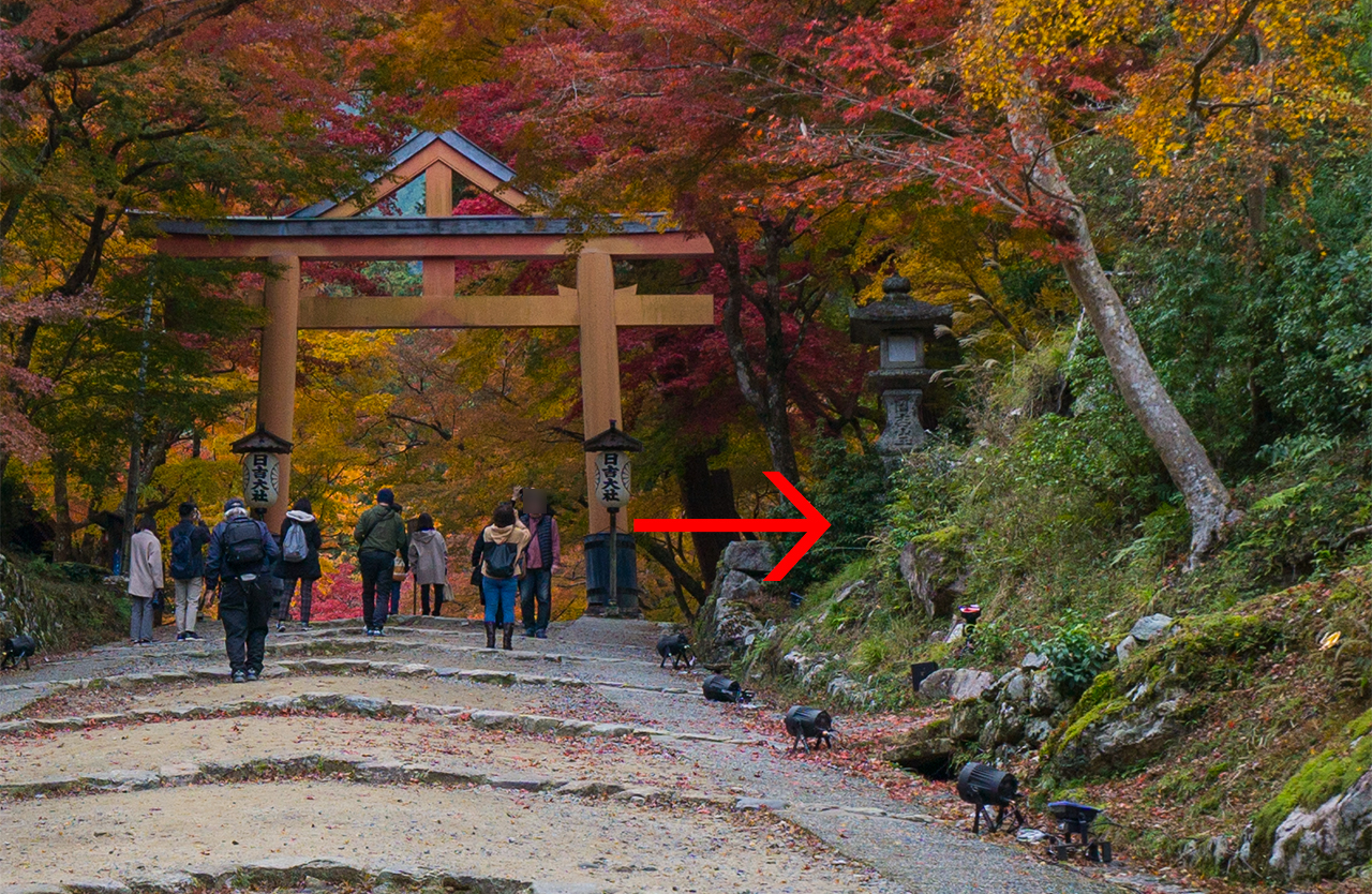 日吉大社 猿塚