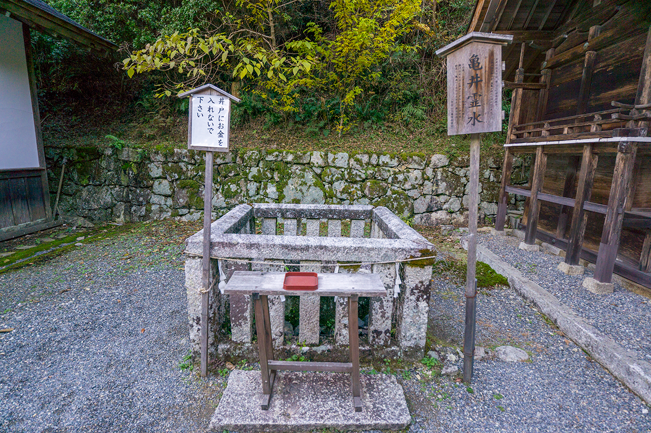 日吉大社 亀井霊水