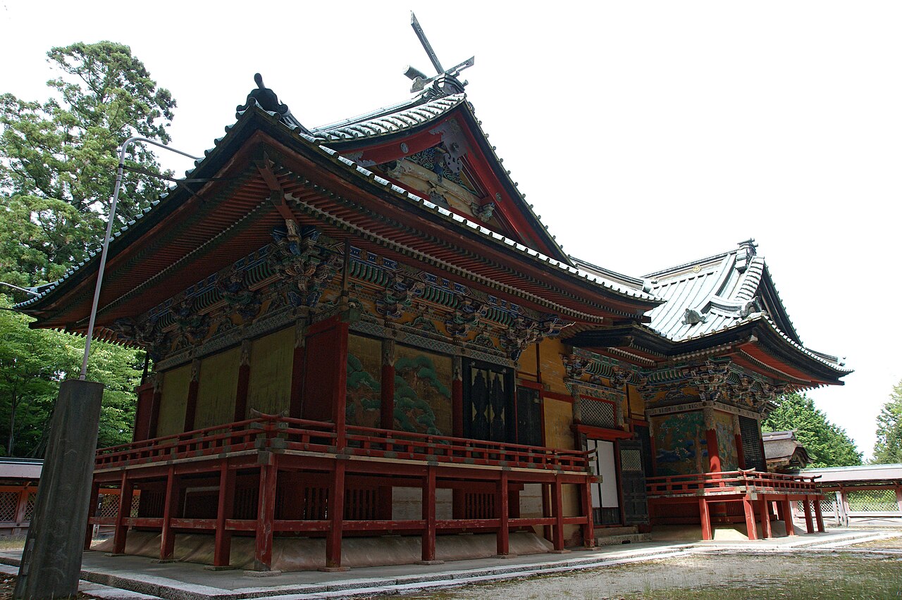 日吉大社 東照宮 本殿と拝殿