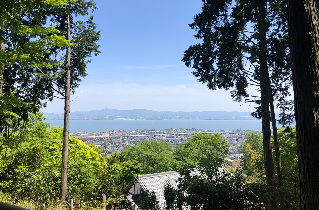 日吉大社 東照宮からみえる眺望