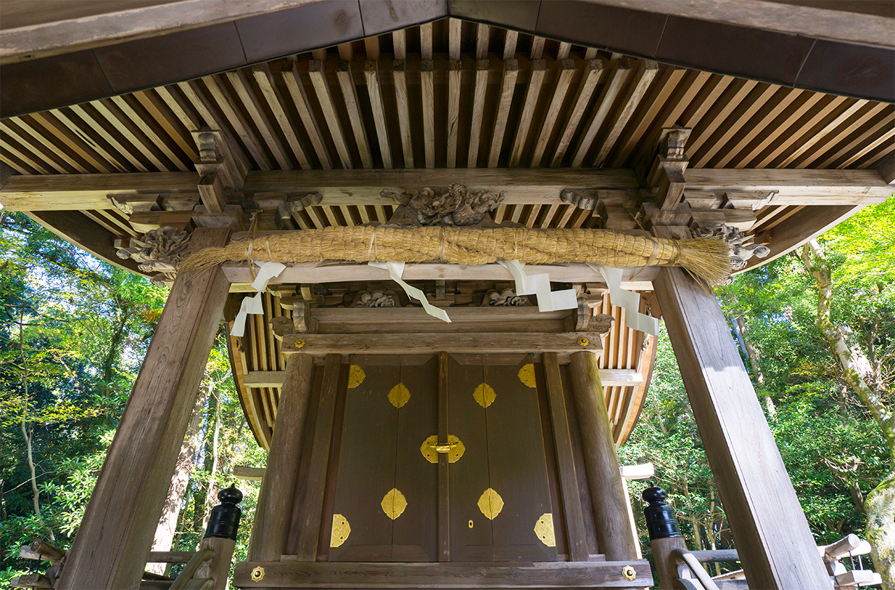 日向神社 社殿彫刻 