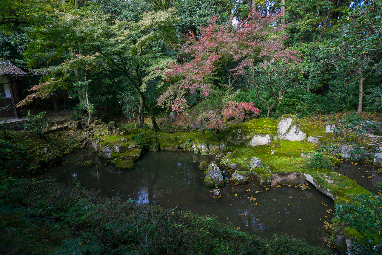 奥書院の庭園