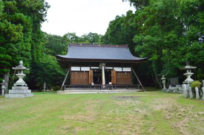 山津照神社 拝殿