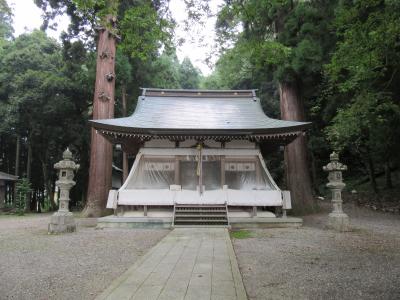 上許曾神社 拝殿
