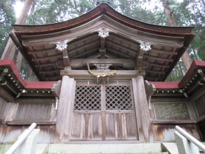 走落神社 拝殿