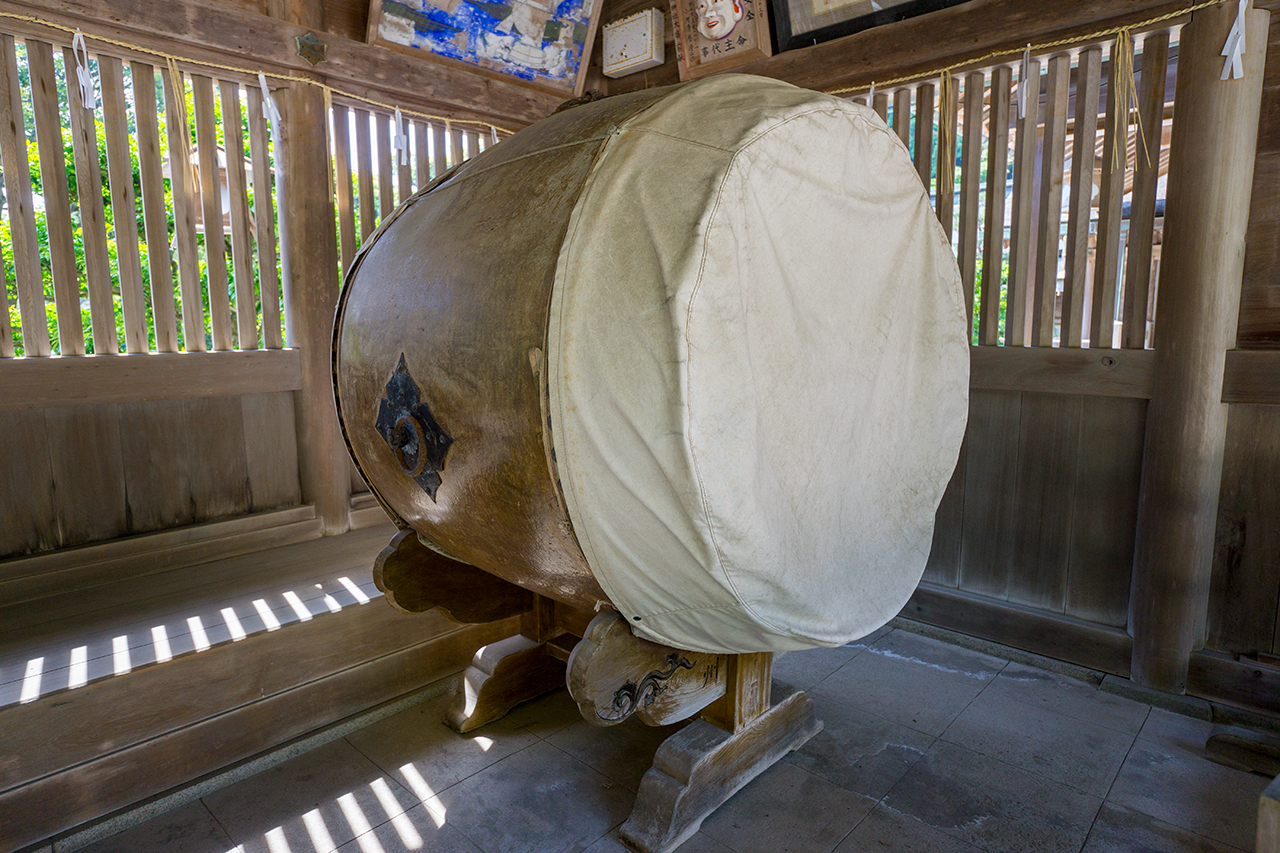 美保神社 大鼕 全体