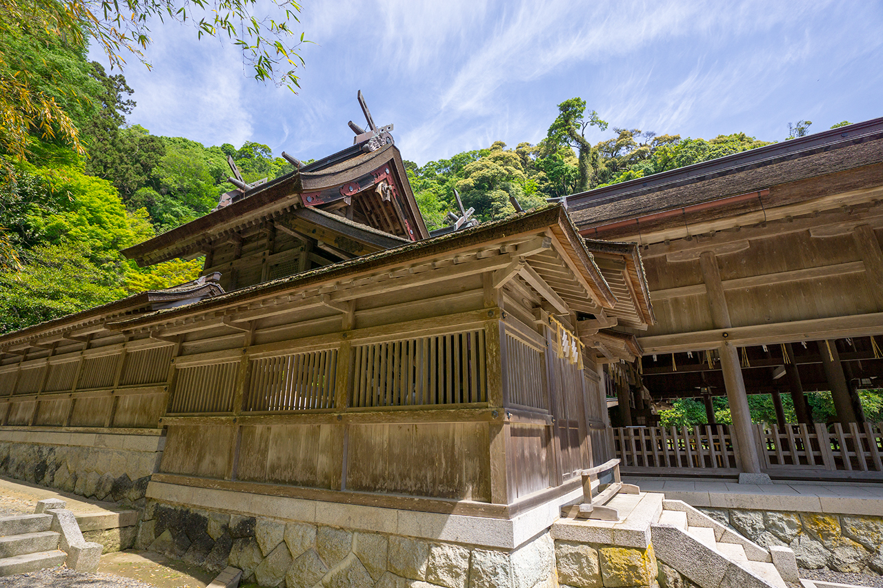 美保神社 本殿 向かって左側