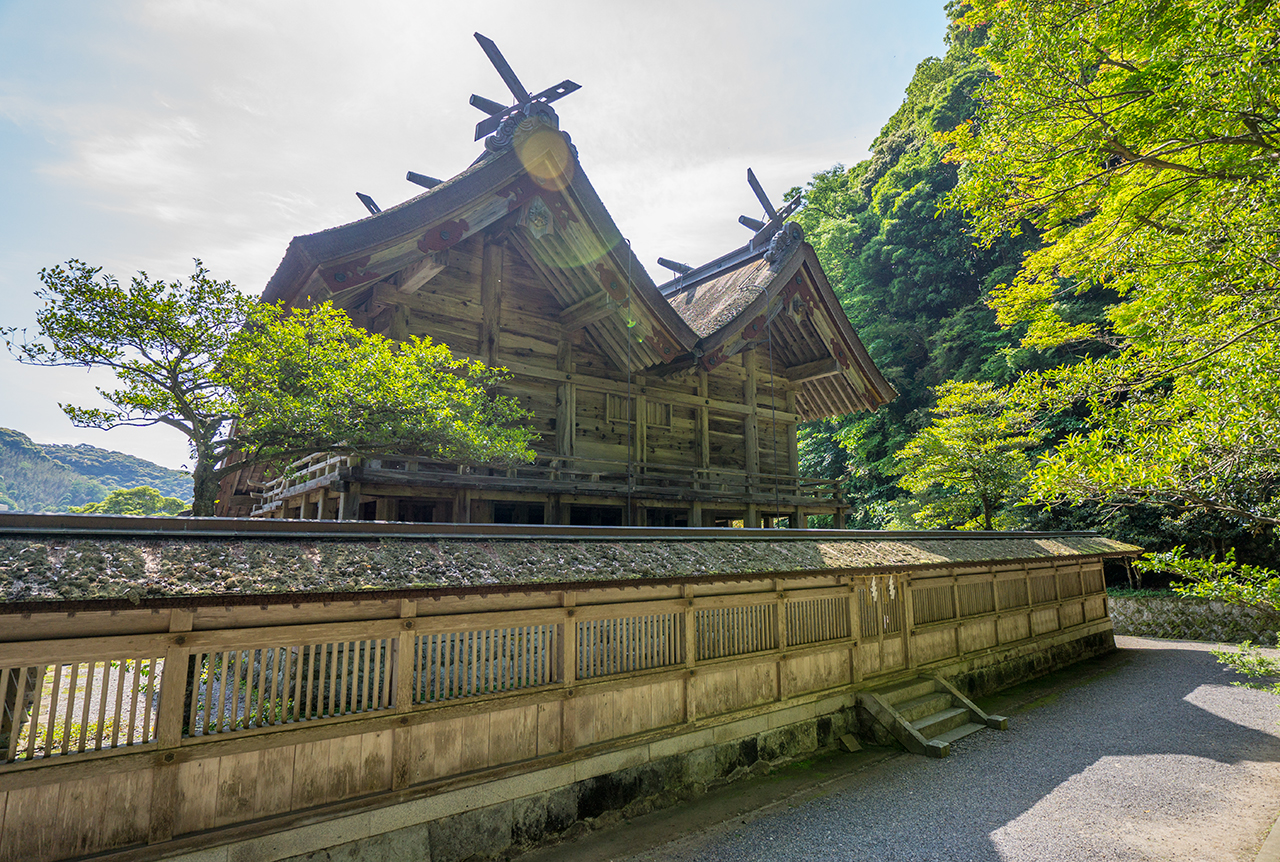 美保神社 本殿 全体
