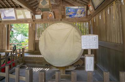 美保神社 美保神社 大鼕 正面
