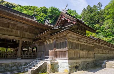 美保神社 美保神社 本殿 向かって右側