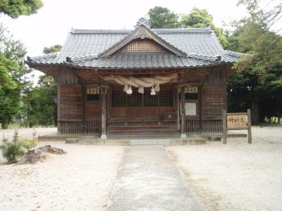 御井神社 拝殿