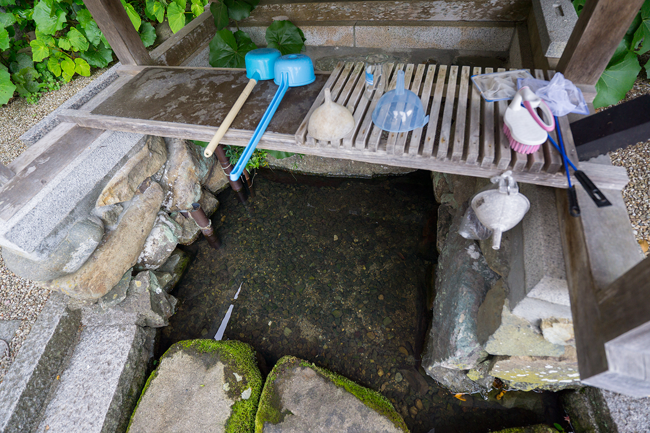 真名井の清水 お水を頂ける場所
