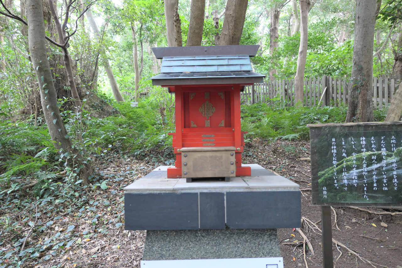 目の神様 社殿