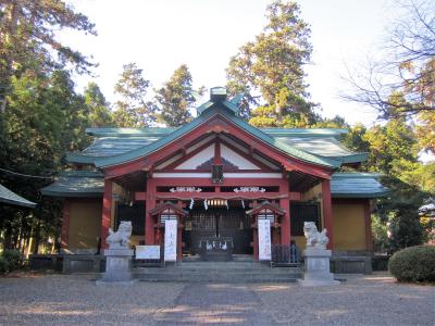 新橋浅間神社 拝殿