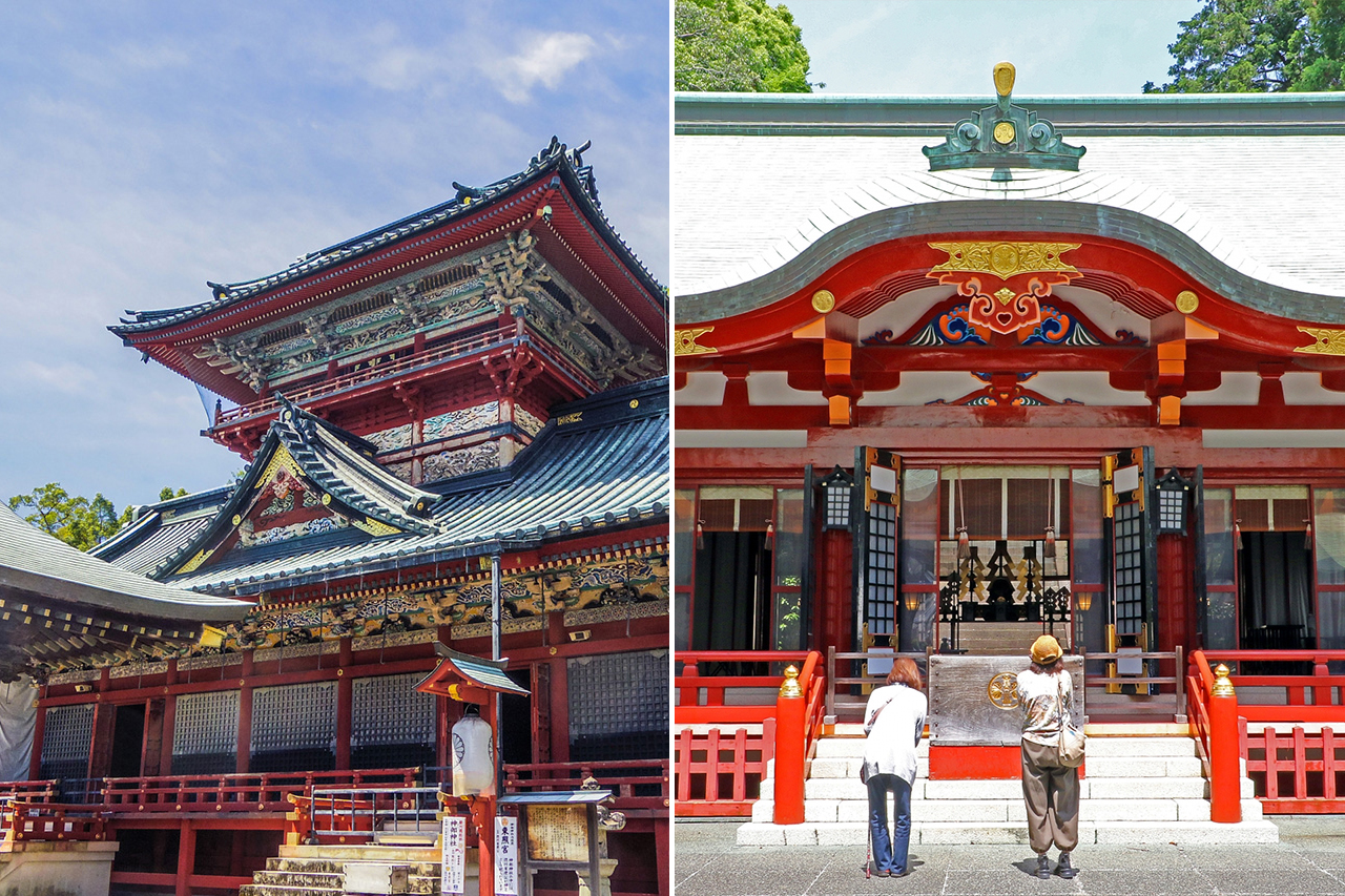 神部神社・浅間神社・大歳御祖神社 社殿