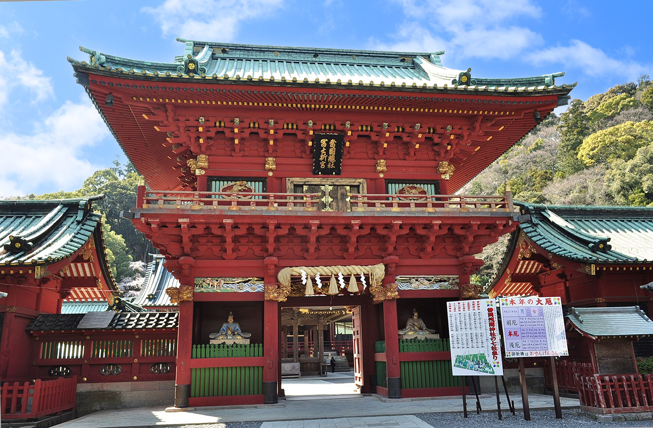 神部神社・浅間神社 楼門
