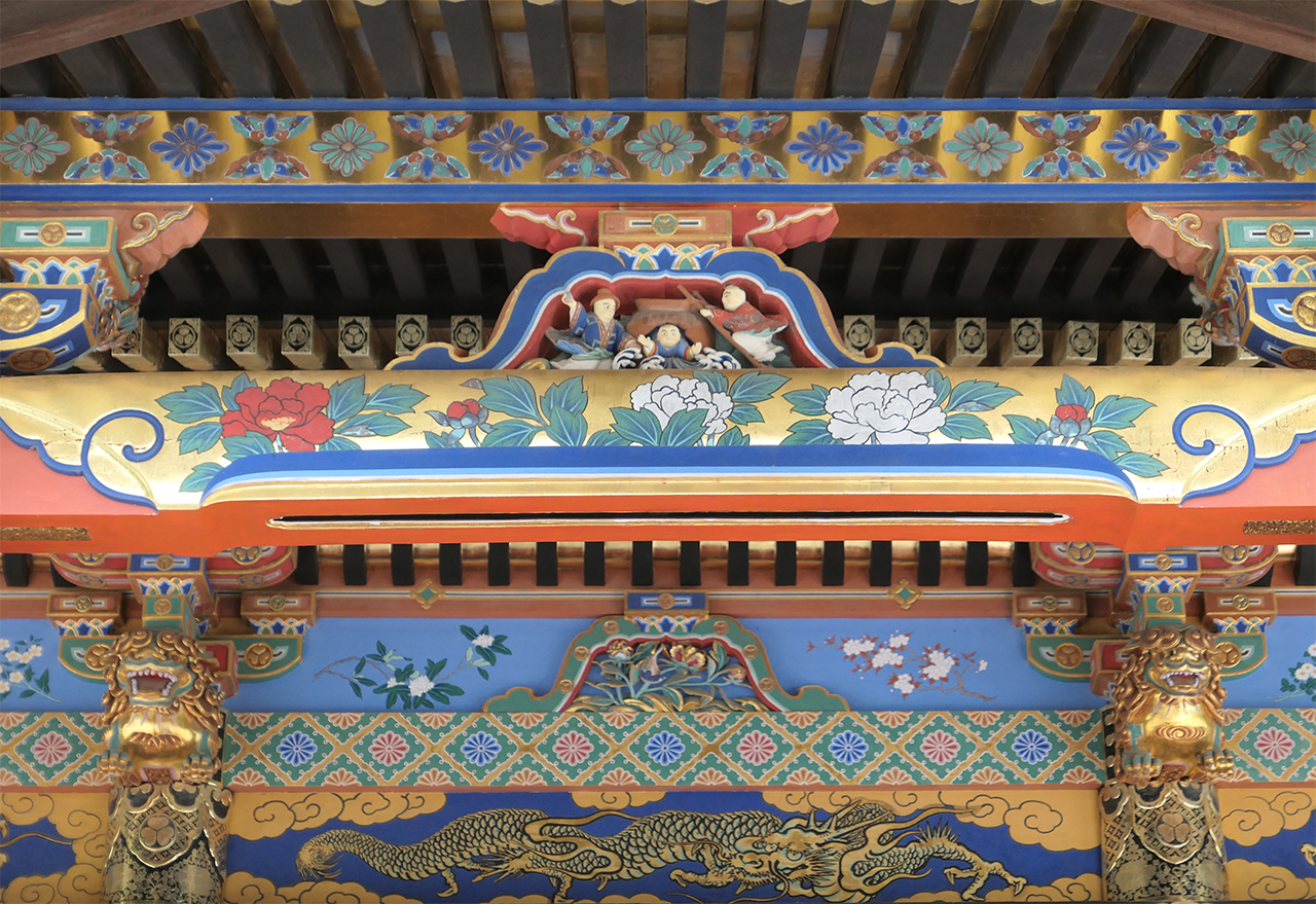 司馬温公の甕割りの彫刻