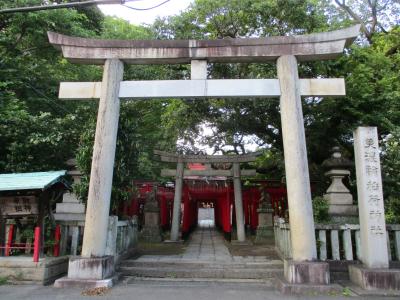 美濃輪稲荷神社 鳥居