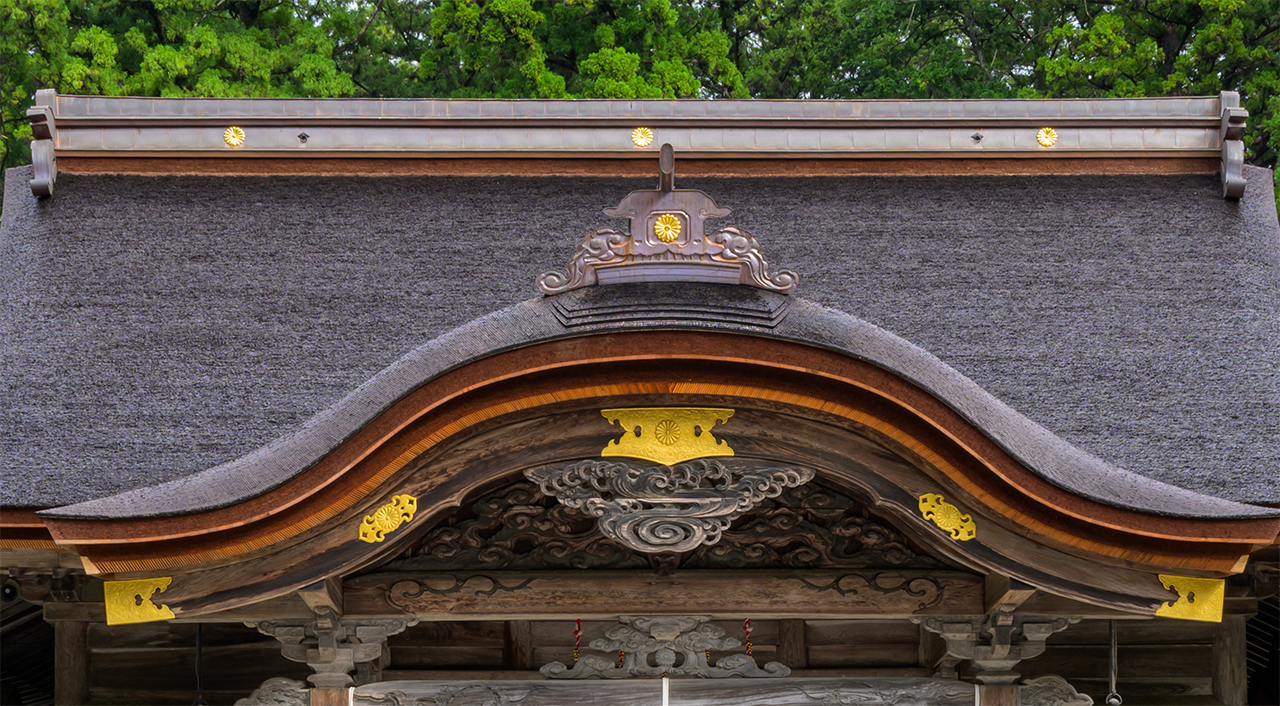 社殿の屋根