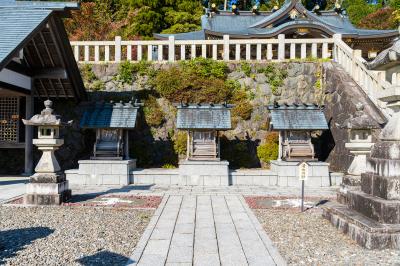 秋葉山本宮秋葉神社 祓戸社・内宮社・外宮社 社殿