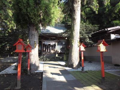 平出雷電神社 拝殿