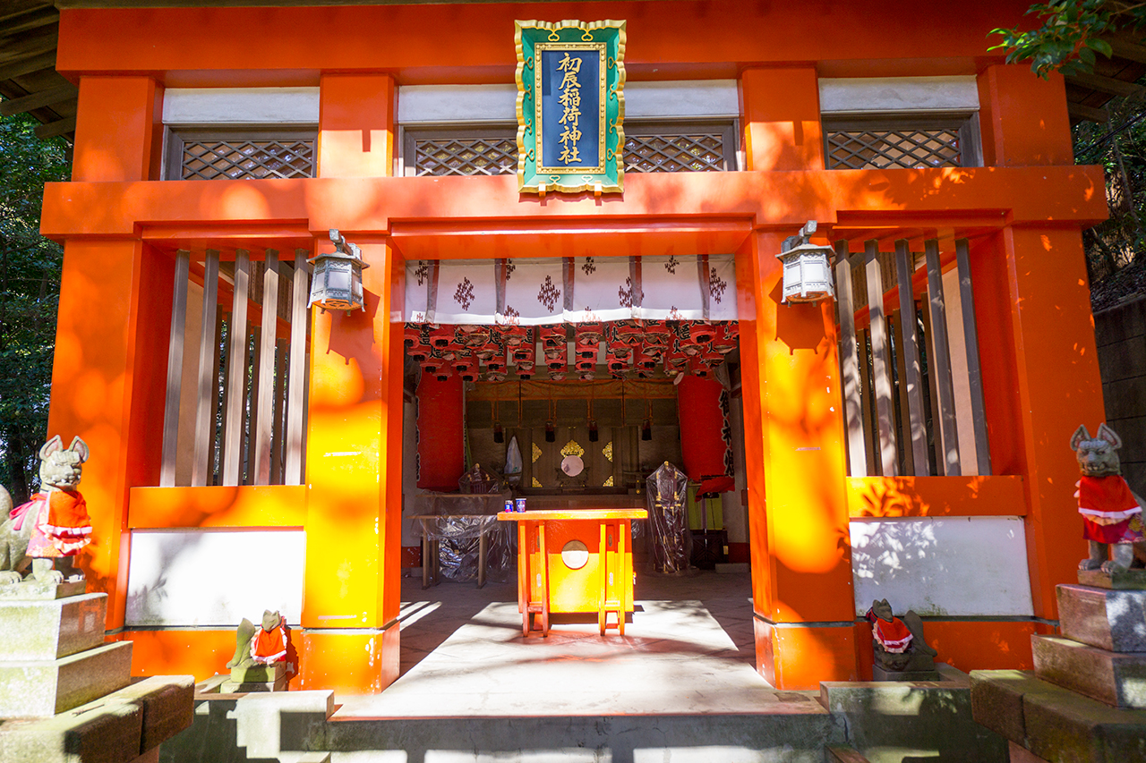 宇都宮二荒山神社 末社 初辰稲荷神社 社殿