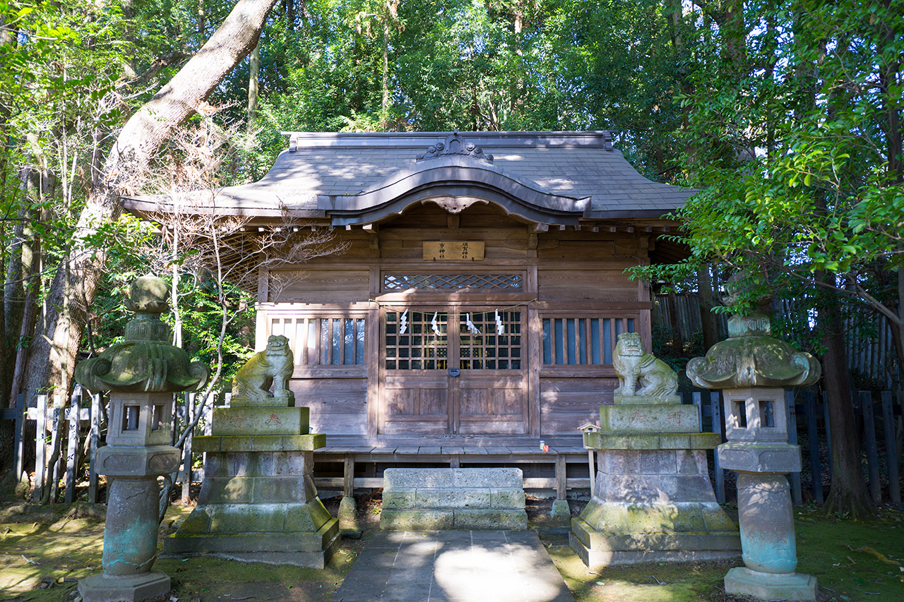 宇都宮二荒山神社 末社 須賀神社 社殿