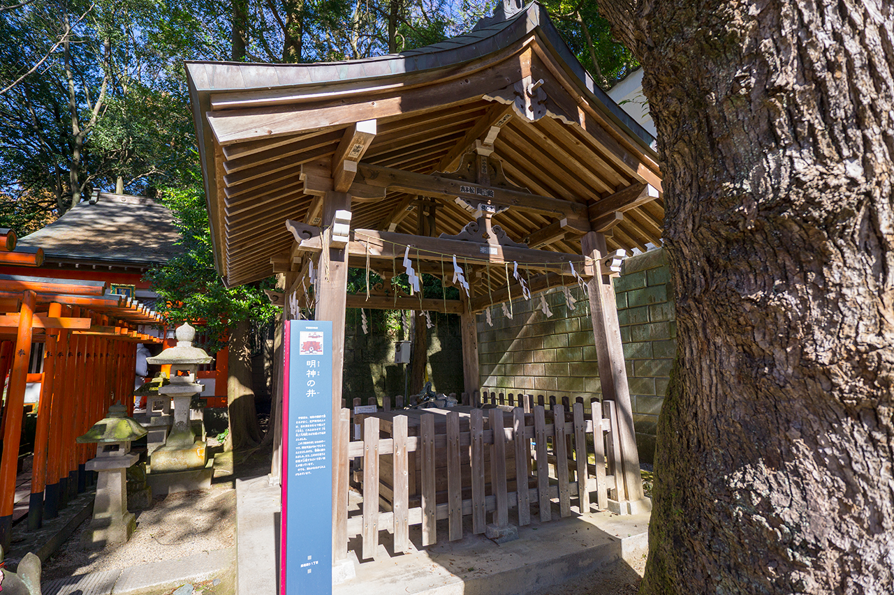 宇都宮二荒山神社 宇都宮二荒山神社 明神の井 全体