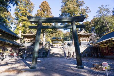 日光東照宮 石畳からみた陽明門