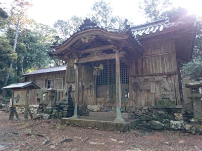 朝立彦神社 拝殿
