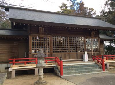 葦稲葉神社・殿宮神社 拝殿