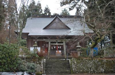 西照神社 鳥居と拝殿