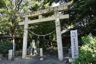 天都賀佐彦神社 鳥居