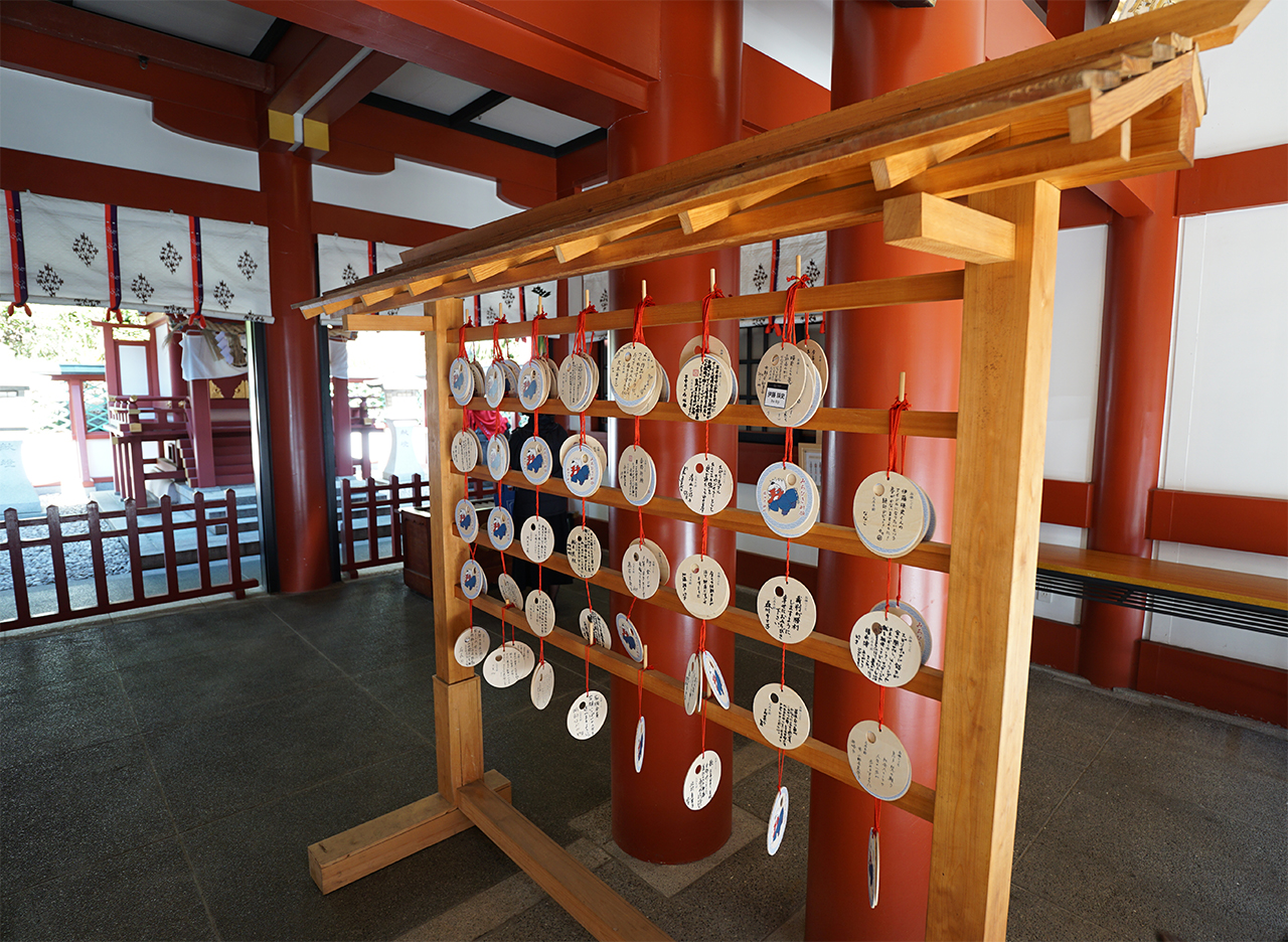 猿田彦神社の絵馬全体