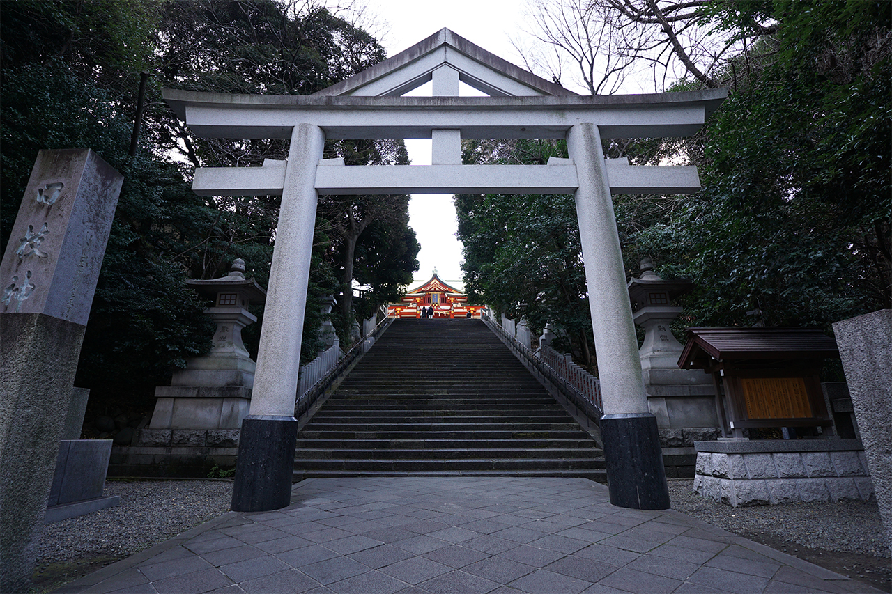 表参道の山王鳥居