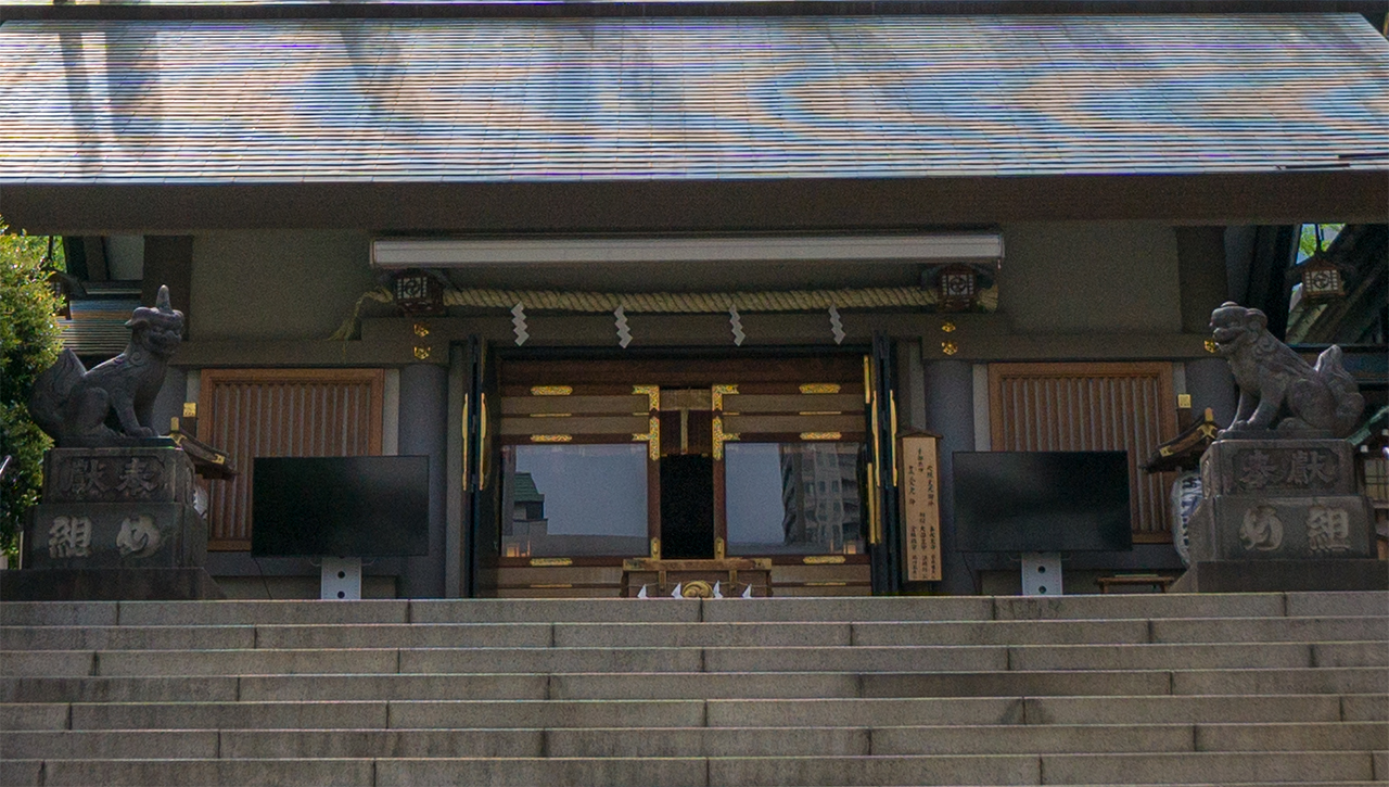 一般的な狛犬の配置例