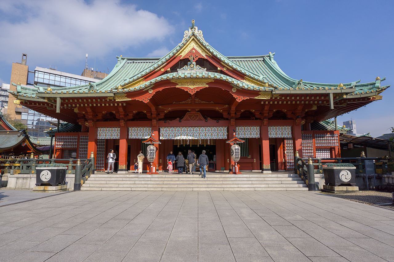 神田明神 御神殿 正面 