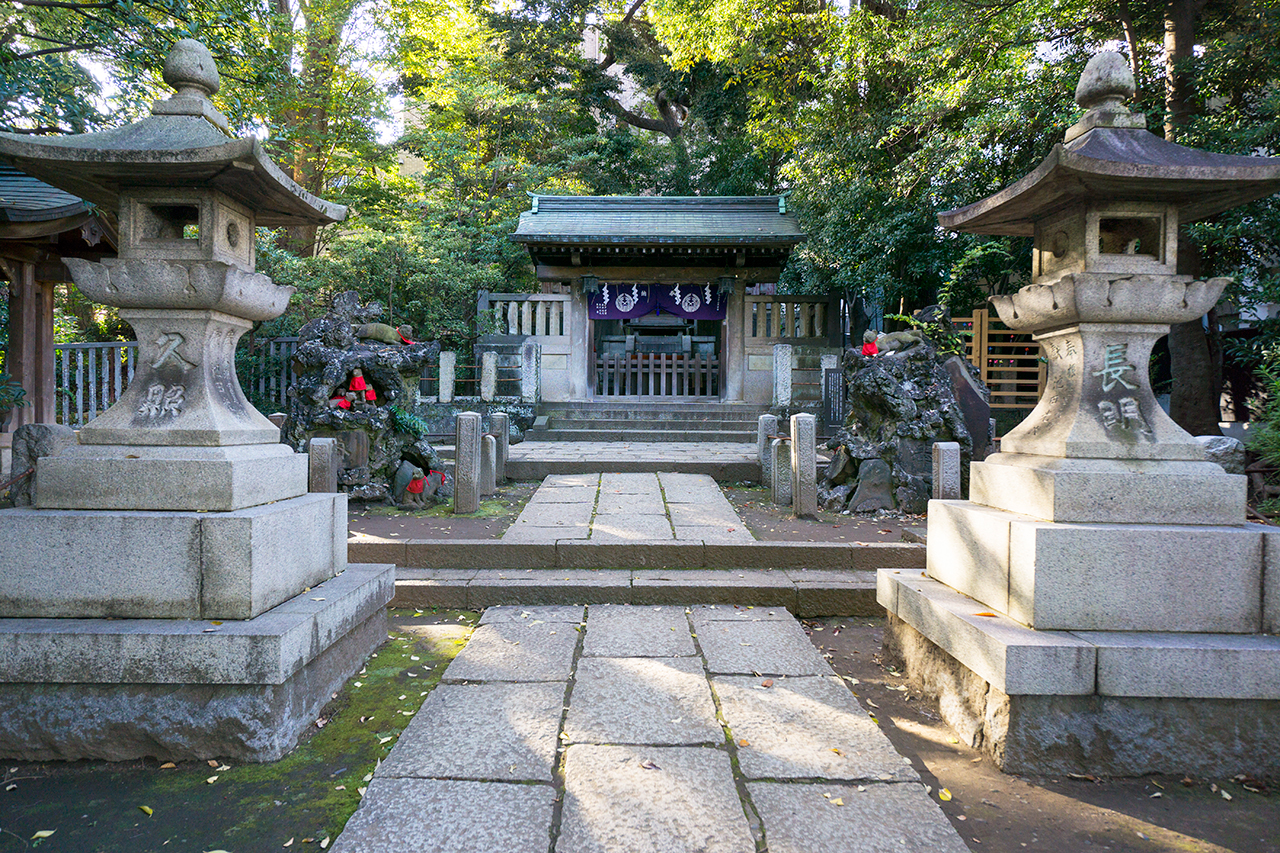 駒込稲荷神社 全体 