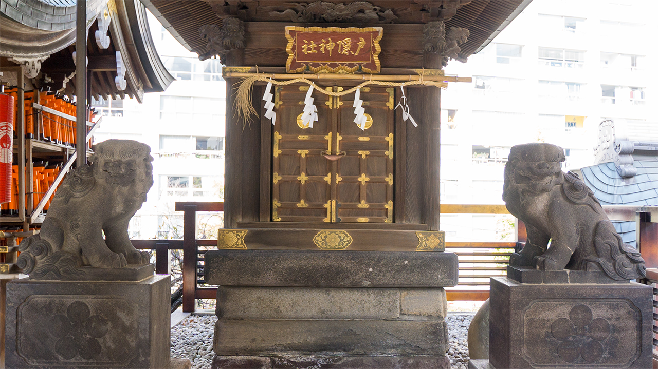 戸隠神社の狛犬