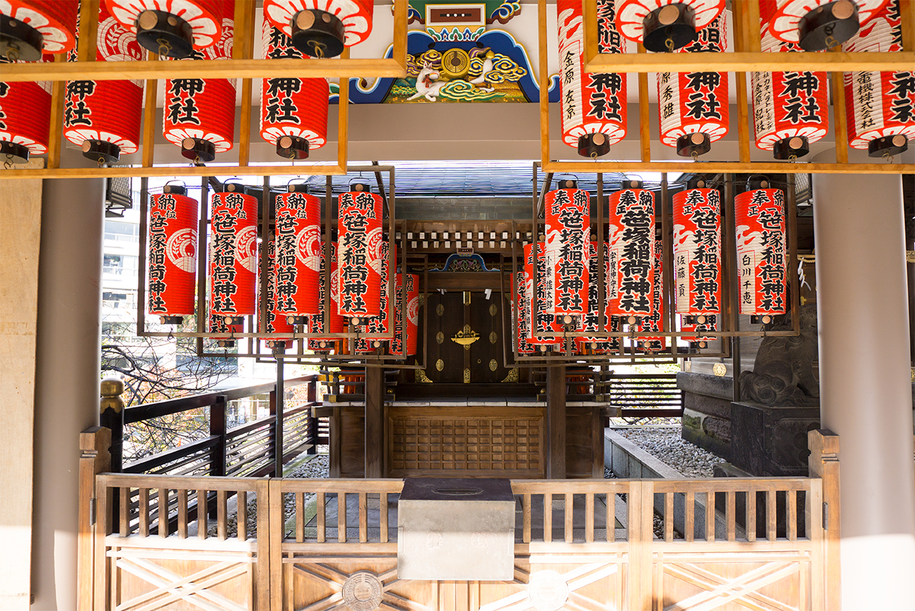 笹塚稲荷神社 社殿 