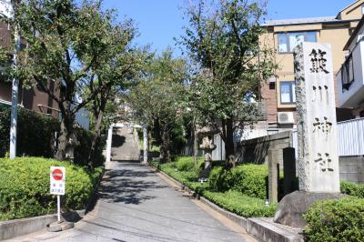 簸川神社 社号標と鳥居