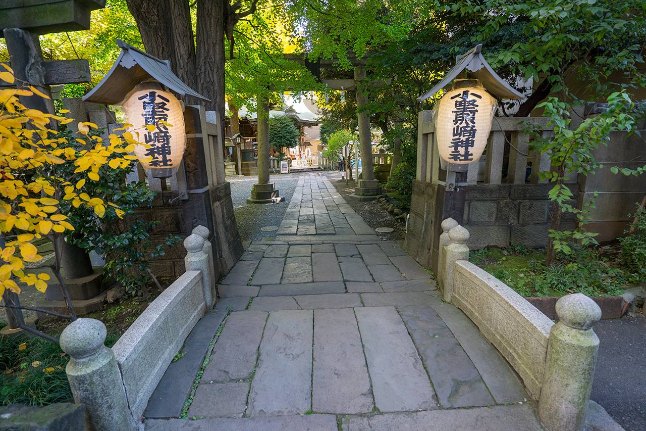 神橋と西側鳥居