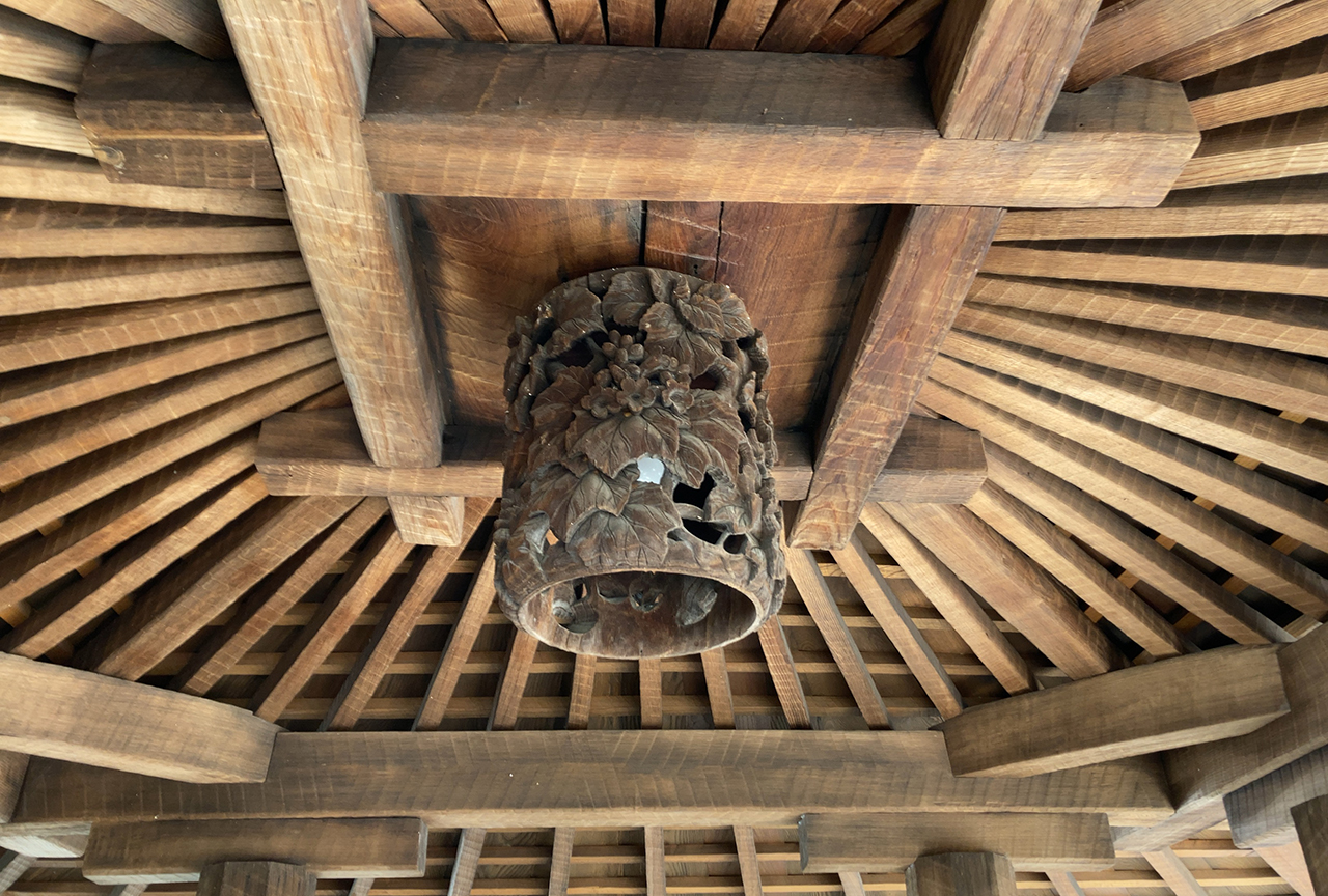 手水舎の彫刻