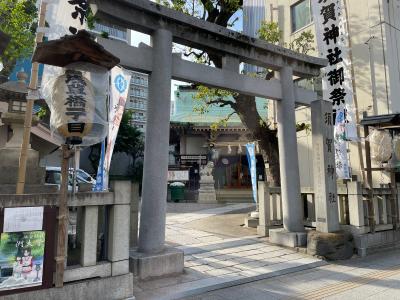 須賀神社 鳥居と拝殿