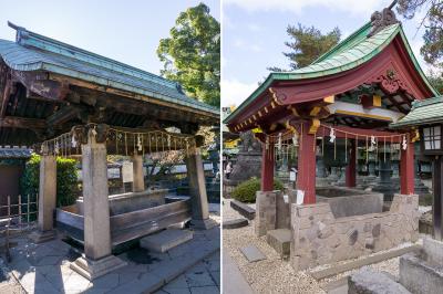 上野東照宮 左右の水屋