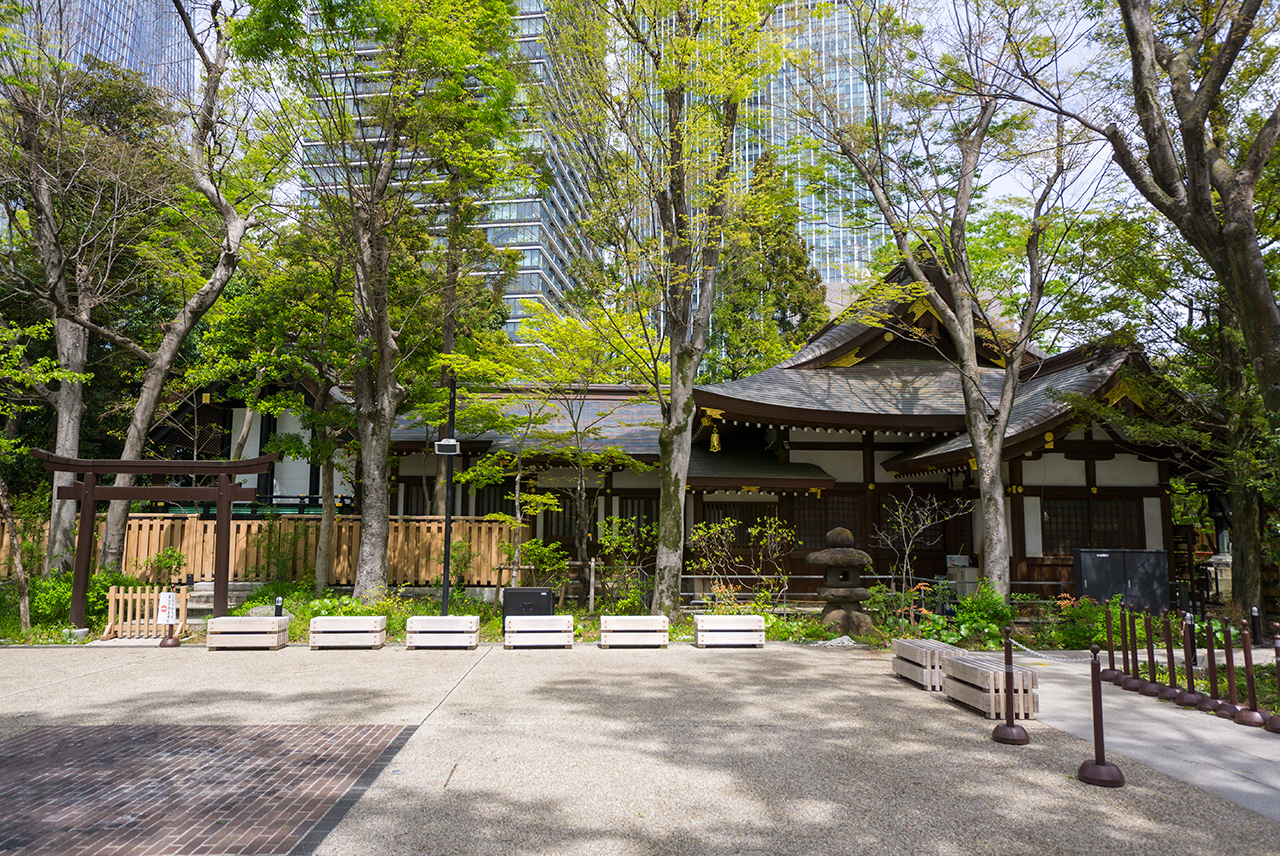 港区愛宕神社 拝殿・本殿