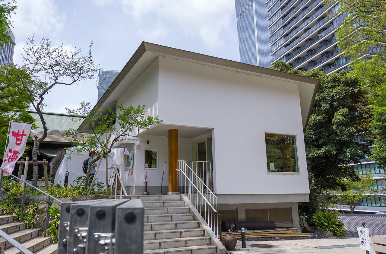港区愛宕神社 山の上の茶屋