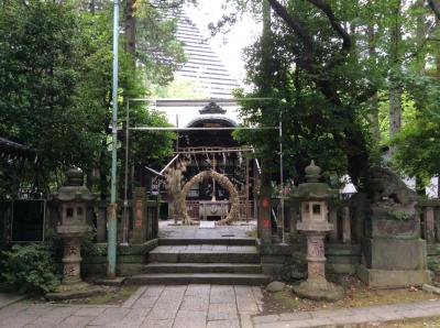 西久保八幡神社 拝殿